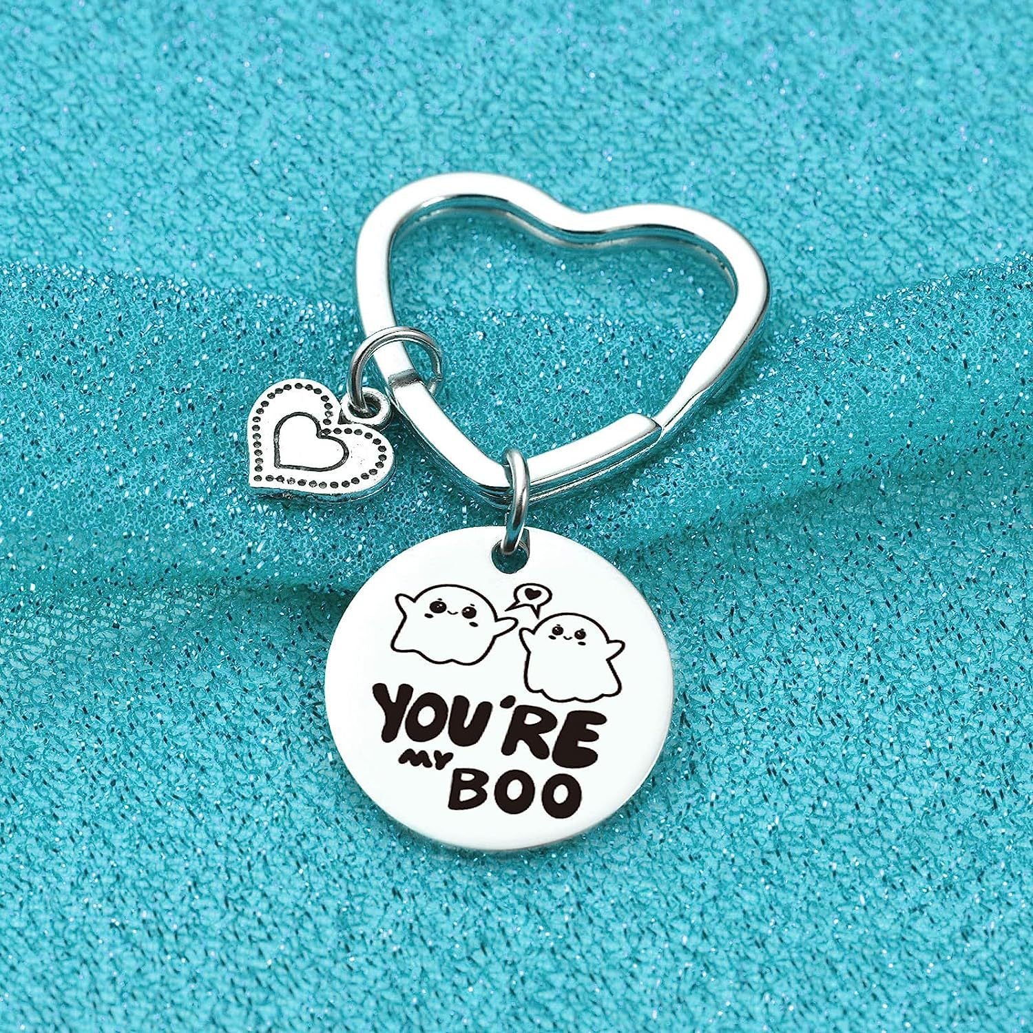 Wholesale Spooky Halloween Stainless Steel Keychains